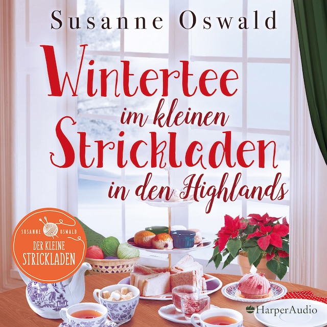Couverture de livre pour Wintertee im kleinen Strickladen in den Highlands (ungekürzt)