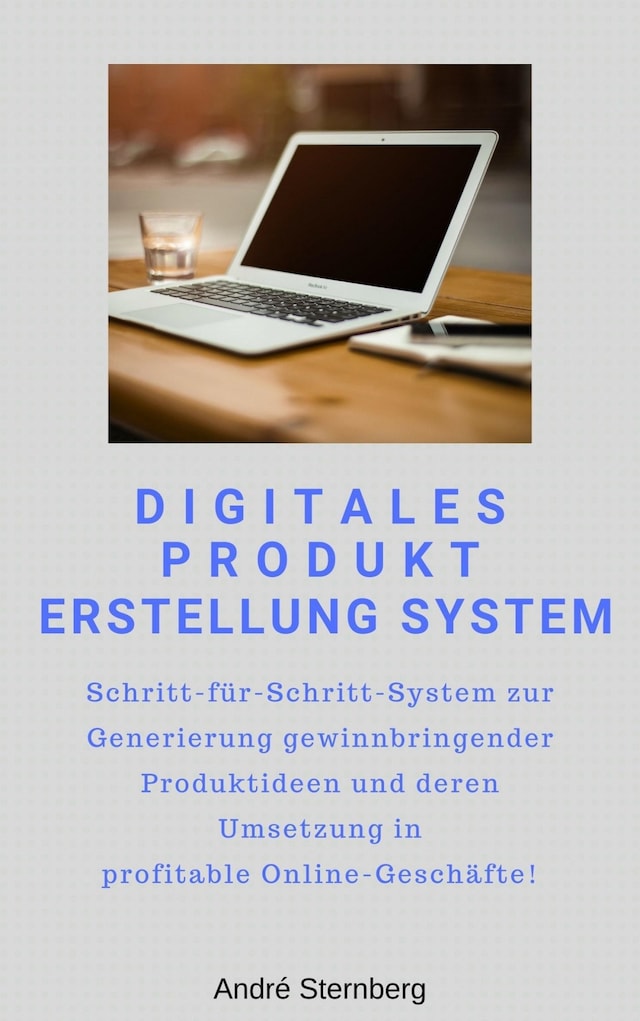 Buchcover für Digitales Produkt Erstellung System