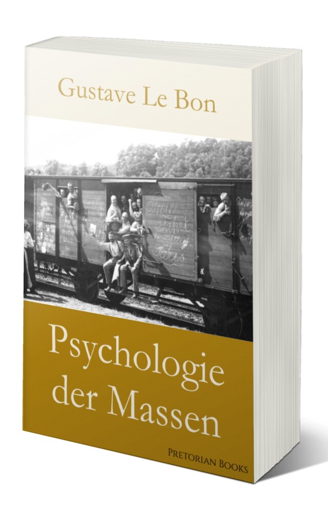 Boekomslag van Psychologie der Massen (Gustave Le Bon)