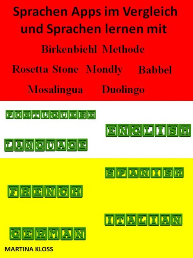 Buchcover für Sprachen Apps im Überblick und vorgestellt