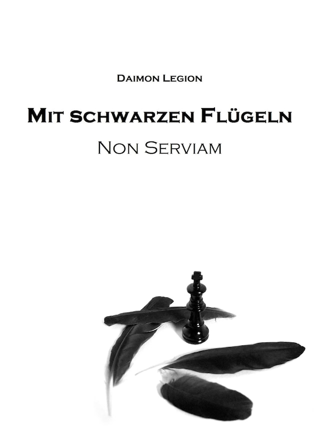 Portada de libro para Mit schwarzen Flügeln