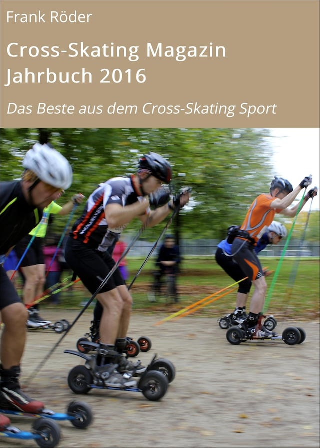 Buchcover für Cross-Skating Magazin Jahrbuch 2016