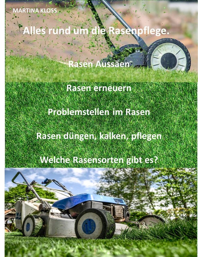 Kirjankansi teokselle Alles rund um die Rasenpflege.