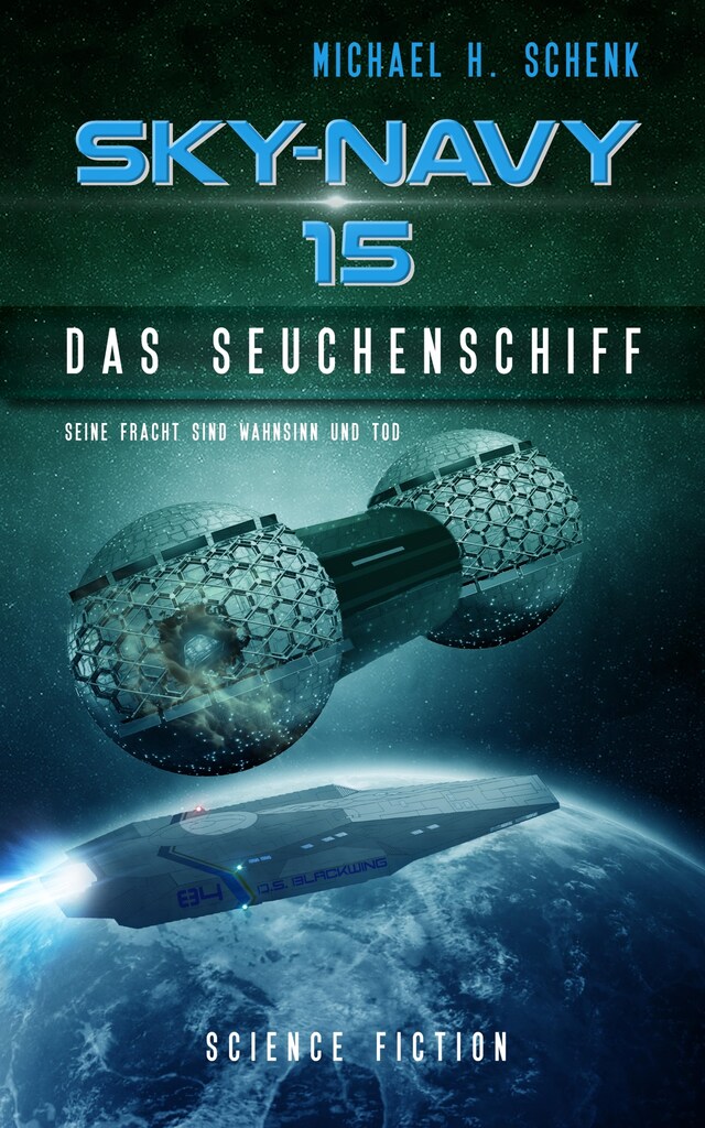 Buchcover für Sky-Navy 15 - Das Seuchenschiff