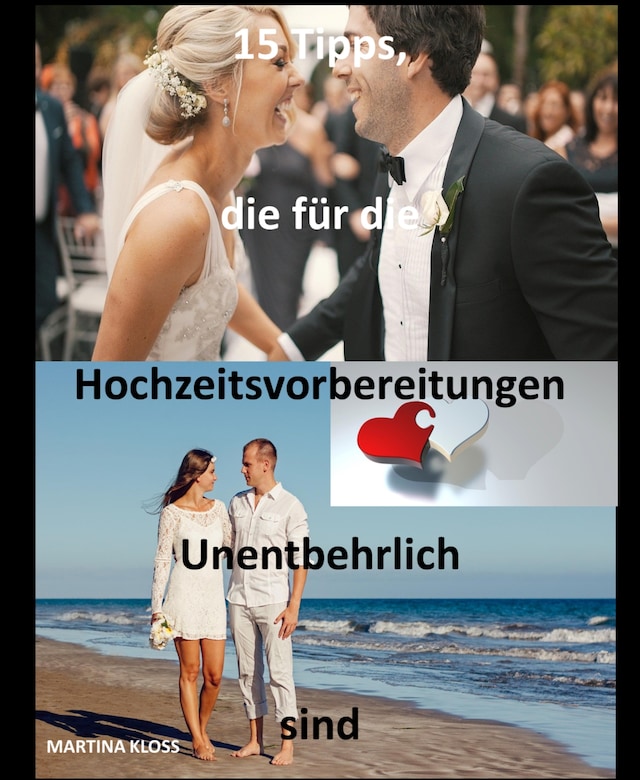 Buchcover für 15 Tipps, die für die Hochzeitsvorbereitungen unentbehrlich sind