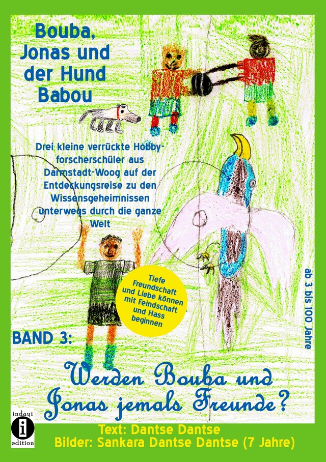 Buchcover für Bouba, Jonas und der Hund Babou