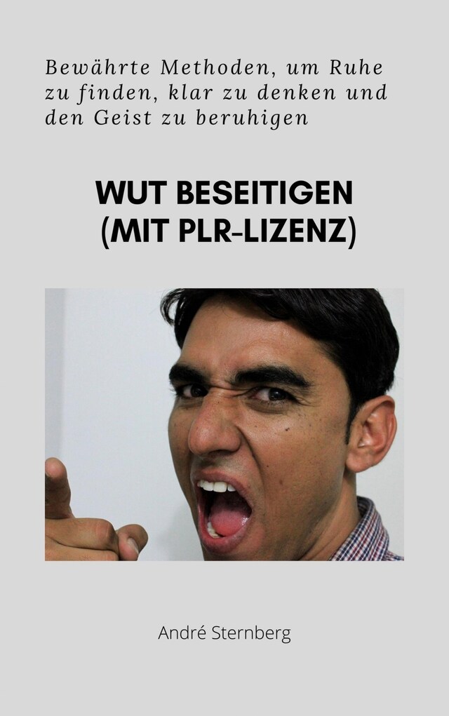 Book cover for Wut beseitigen (mit PLR-Lizenz)