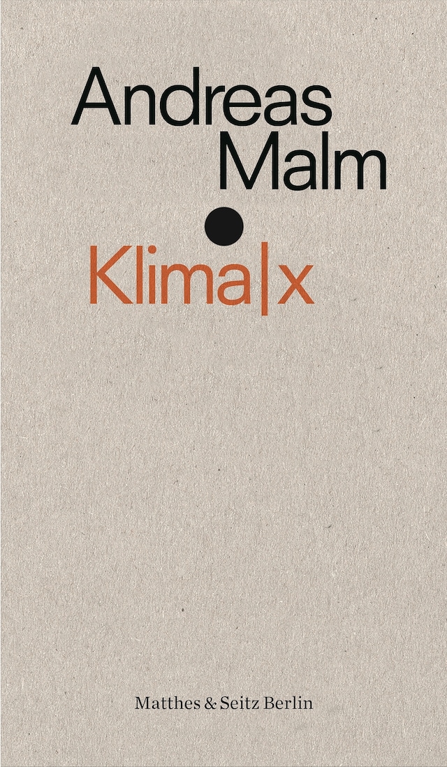 Buchcover für Klima|x