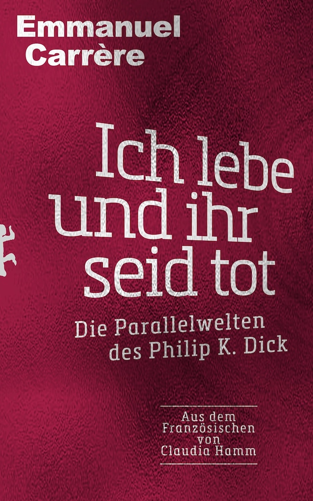 Book cover for Ich lebe und ihr seid tot