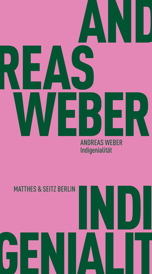 Book cover for Indigenialität