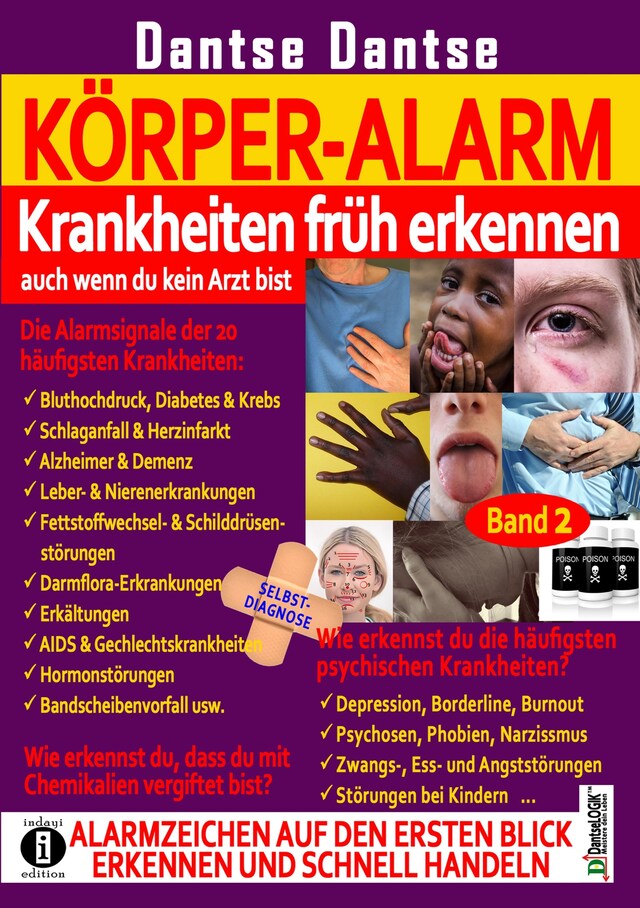 Couverture de livre pour Körper-Alarm: Krankheiten früh erkennen, auch wenn du kein Arzt bist!