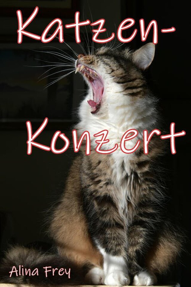 Buchcover für Katzen - Konzert