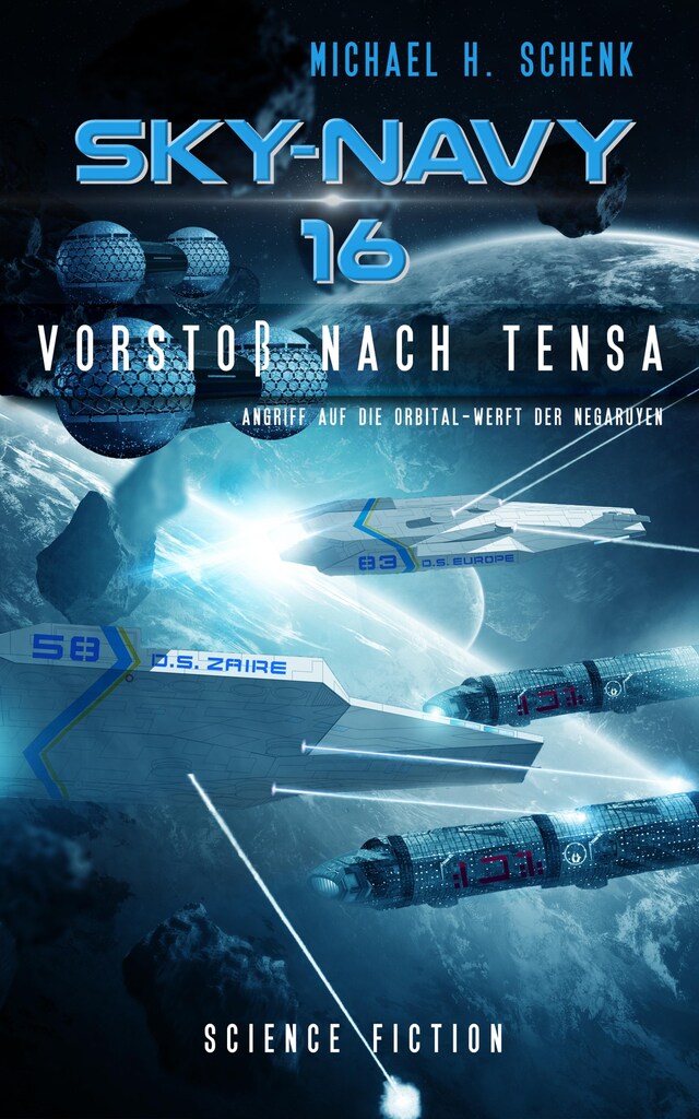 Buchcover für Sky-Navy 16 - Vorstoß nach Tensa