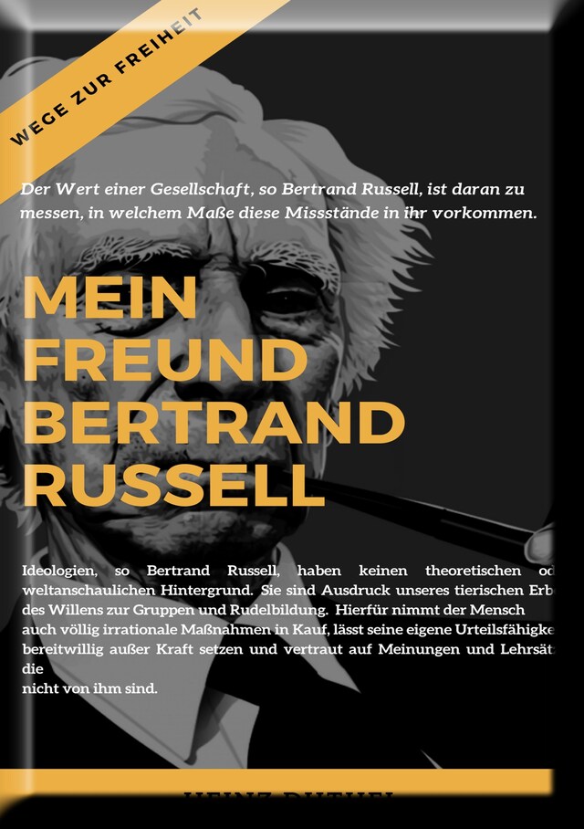 Buchcover für Mein Freund Bertrand Russell  Wege zur Freiheit
