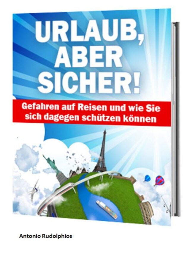 Buchcover für Urlaub, aber sicher!