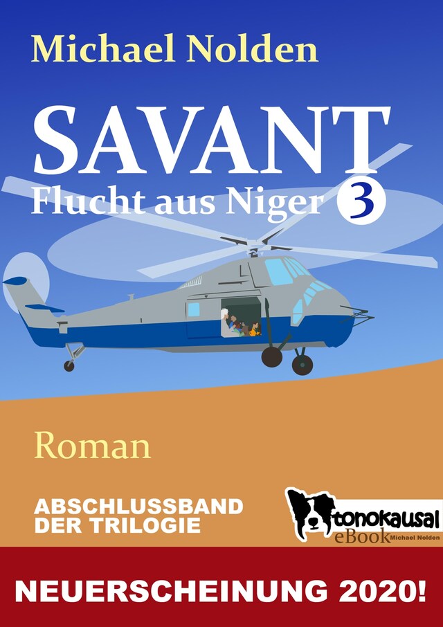 Kirjankansi teokselle SAVANT - Flucht aus Niger 3