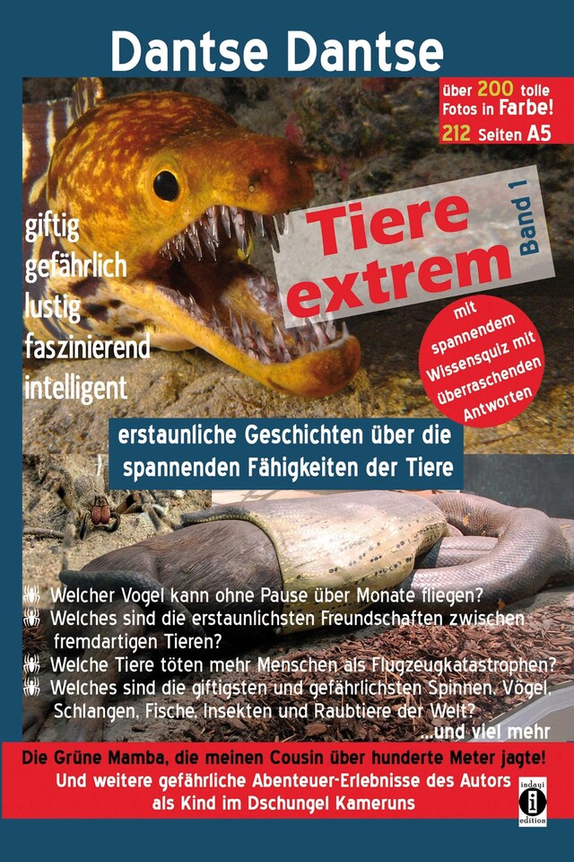 Book cover for Tiere extrem Band 1