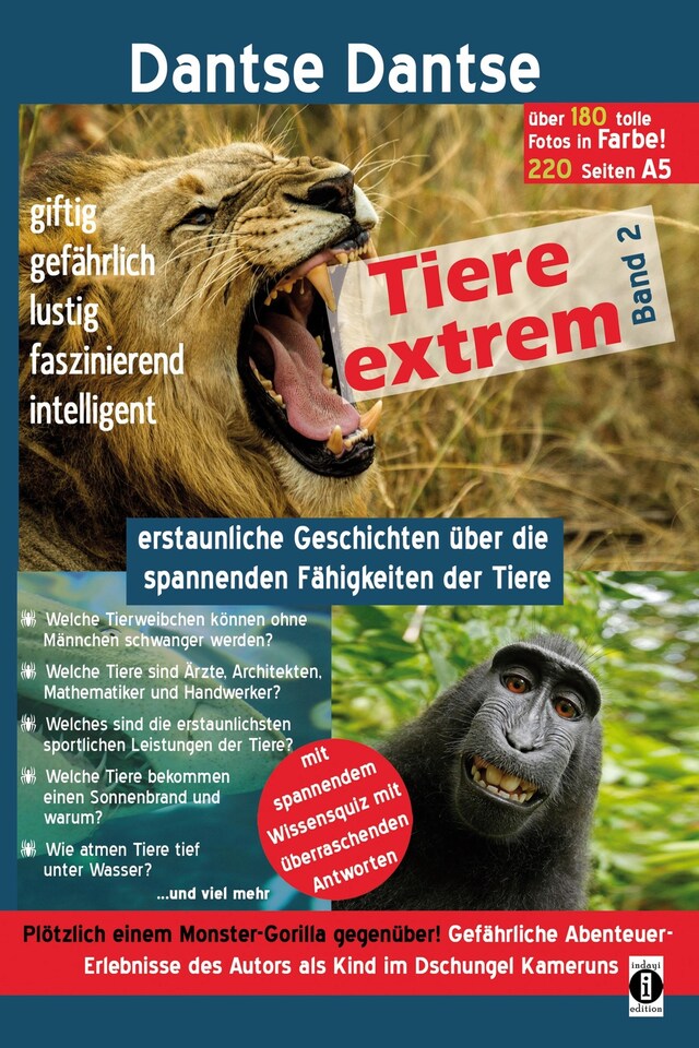 Book cover for Tiere extrem Band 2