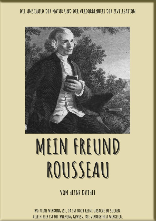 Portada de libro para MEIN FREUND ROUSSEAU