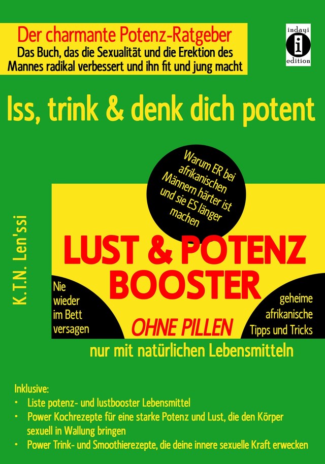 Buchcover für LUST & POTENZ-BOOSTER – Iss, trink & denk dich potent