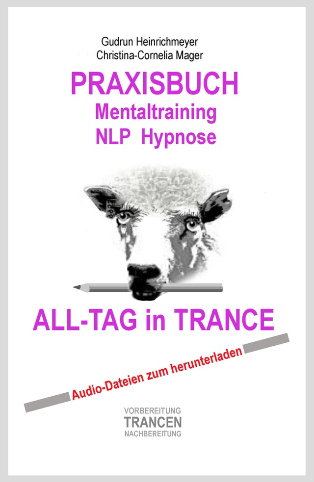 Book cover for PRAXISBUCH Mentaltraining NLP Hypnose ALL-TAG in TRANCE