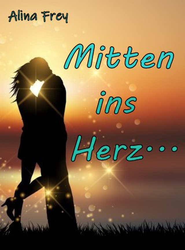 Book cover for Mitten ins Herz