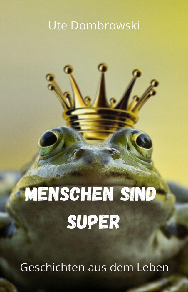 Kirjankansi teokselle Menschen sind super