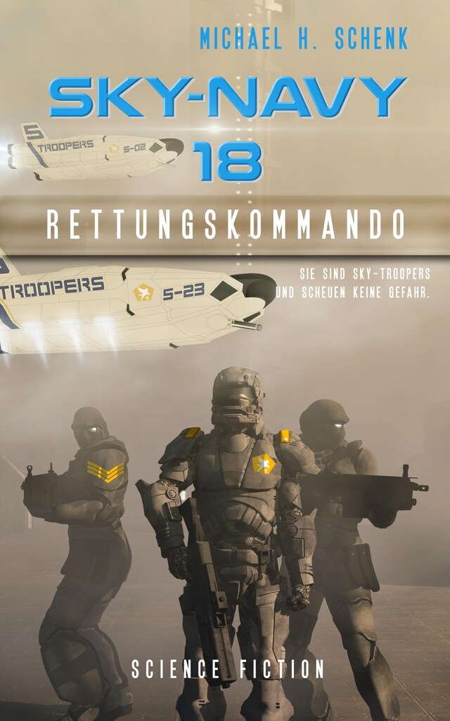 Bogomslag for Sky-Navy 18 - Rettungskommando