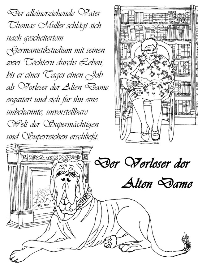 Kirjankansi teokselle Der Vorleser der Alten Dame