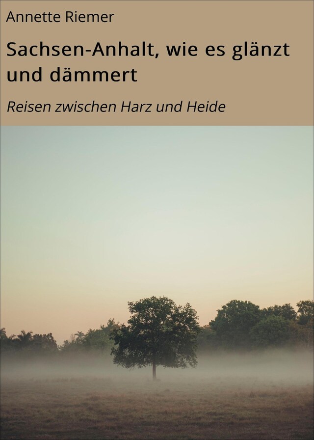 Bokomslag for Sachsen-Anhalt, wie es glänzt und dämmert