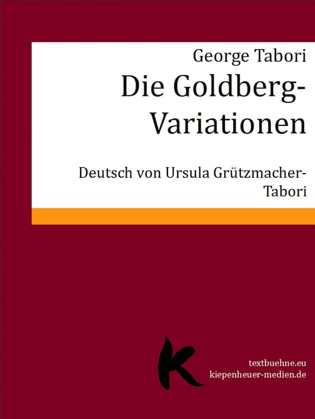 Buchcover für Goldberg-Variationen