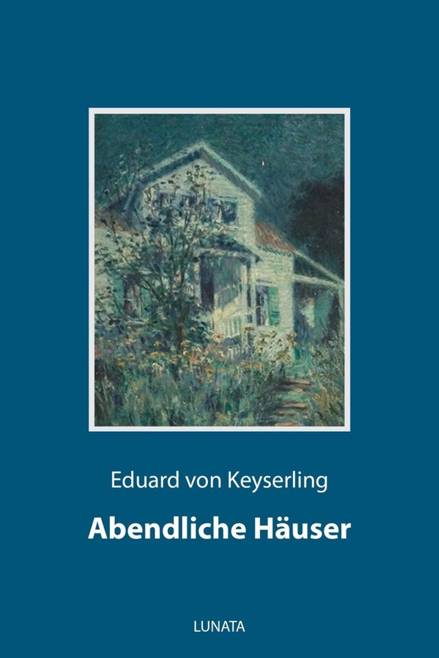 Book cover for Abendliche Häuser
