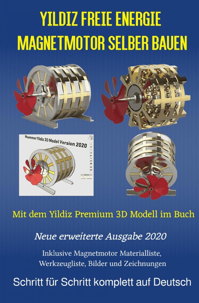 Book cover for Yildiz Freie Energie Magnetmotor selber bauen