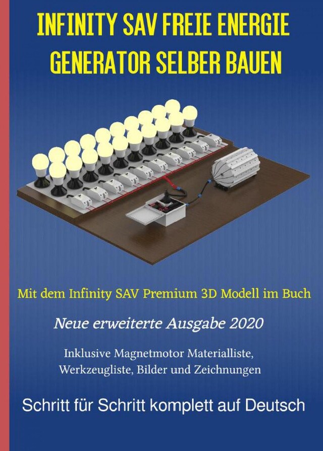 Book cover for Infinity SAV Freie Energie Generator selber bauen