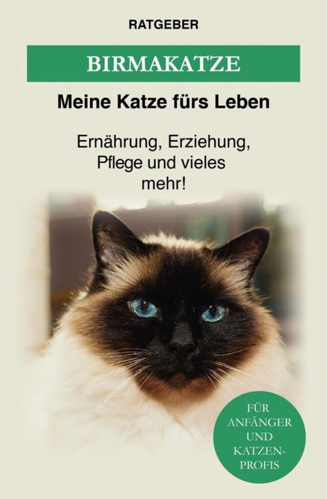 Buchcover für Birma Katze