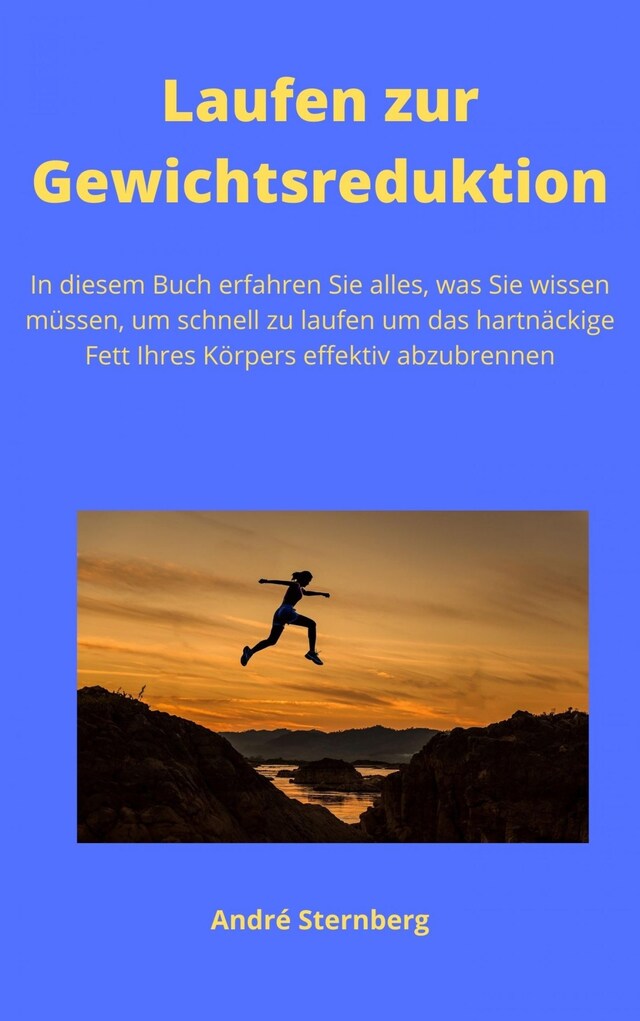 Buchcover für Laufen zur Gewichtsreduktion