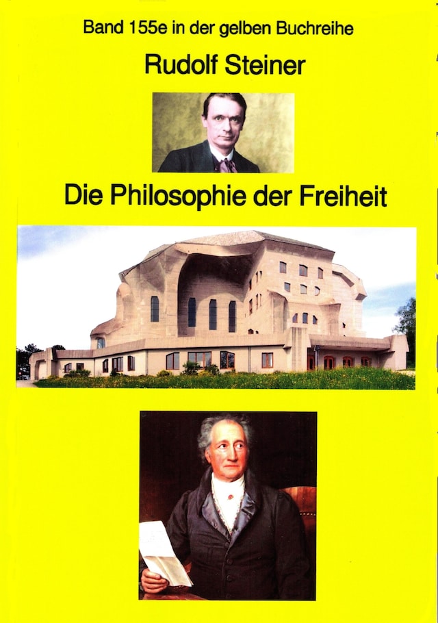 Boekomslag van Rudolf Steiner: Die Philosophie der Freiheit