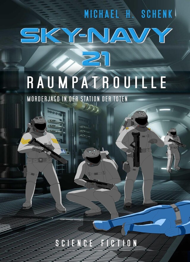 Boekomslag van Sky-Navy 21 - Raumpatrouille