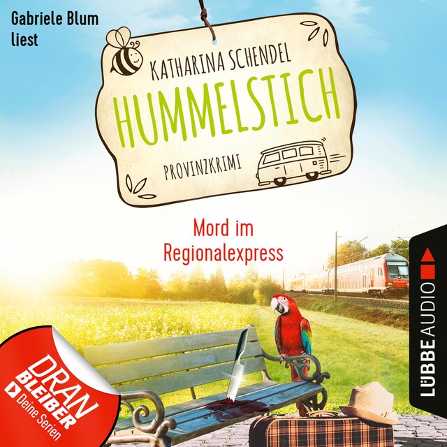 Book cover for Mord im Regionalexpress - Provinzkrimi - Hummelstich, Folge 6 (Ungekürzt)