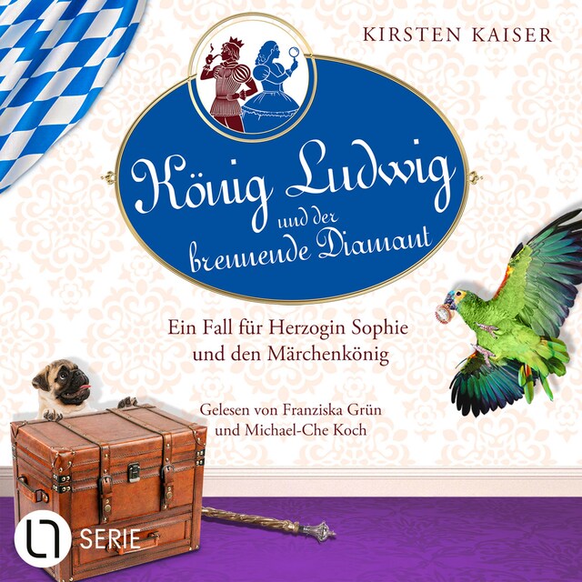 Boekomslag van König Ludwig und der brennende Diamant - Neuschwanstein-Krimi - Ein Fall für Herzogin Sophie und den Märchenkönig, Teil 4 (Ungekürzt)