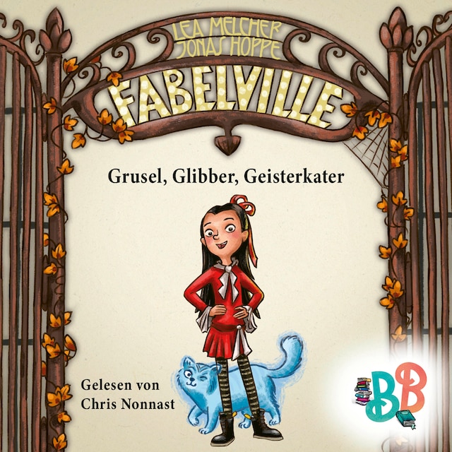 Kirjankansi teokselle Fabelville - Grusel, Glibber, Geisterkater (Ungekürzt)