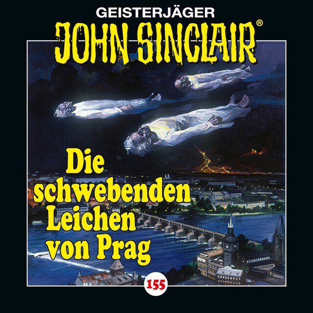 Book cover for John Sinclair, Folge 155: Die schwebenden Leichen von Prag - Teil 1 von 2
