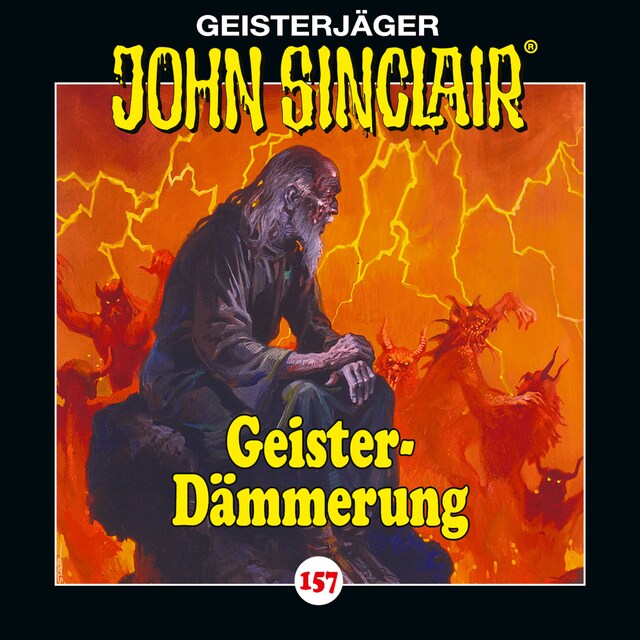 Kirjankansi teokselle John Sinclair, Folge 157: Geister-Dämmerung