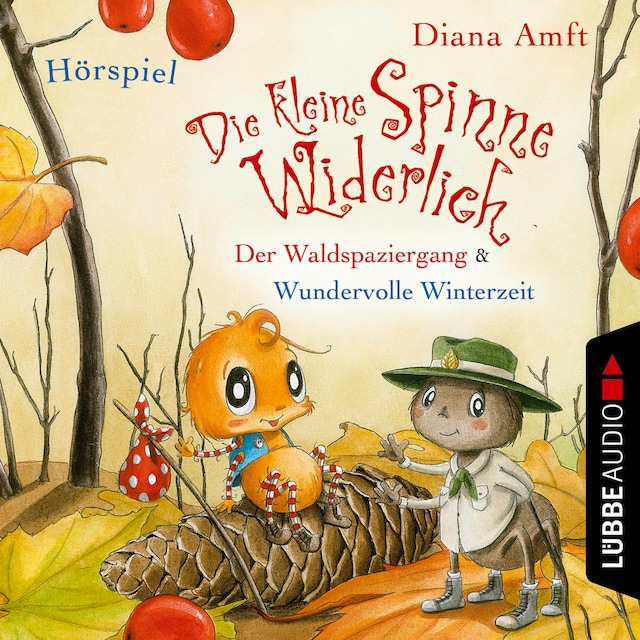 Copertina del libro per Die kleine Spinne Widerlich, Folge 5: Der Waldspaziergang & Wundervolle Winterzeit