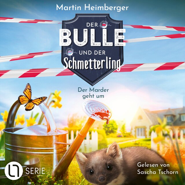 Couverture de livre pour Der Marder geht um - Der Bulle und der Schmetterling, Folge 2 (Ungekürzt)