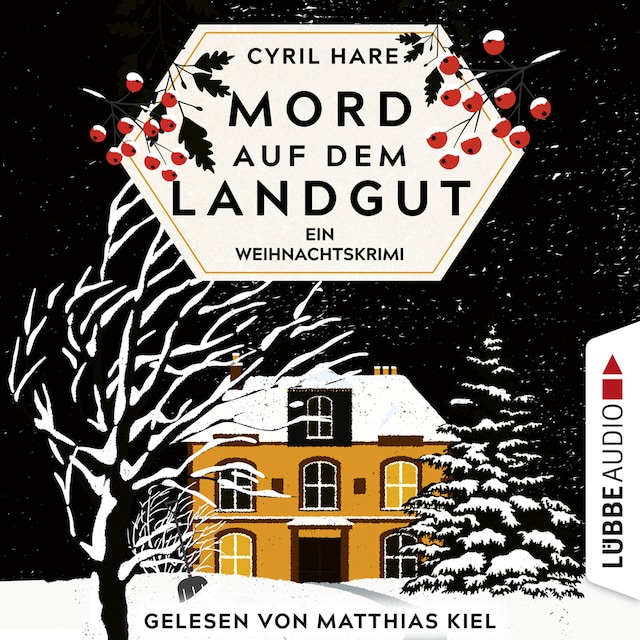 Copertina del libro per Mord auf dem Landgut - Ein Weihnachtskrimi (Ungekürzt)