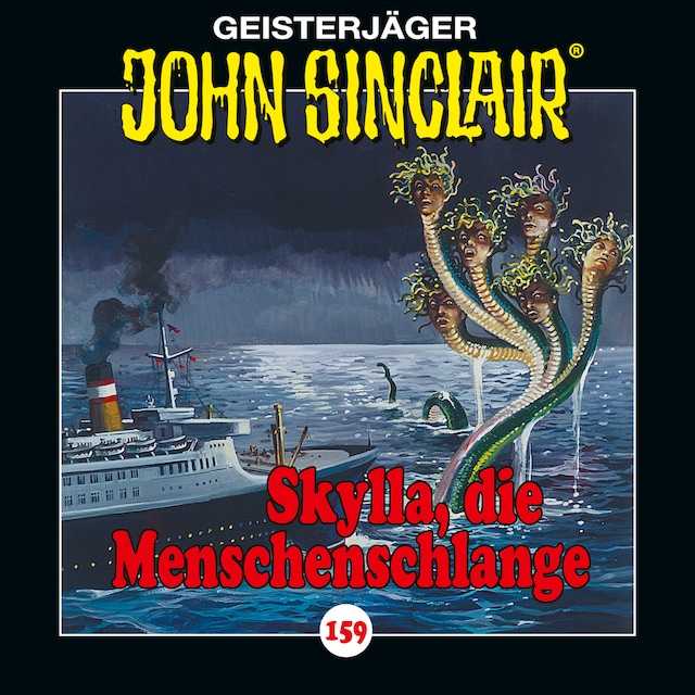 Book cover for John Sinclair, Folge 159: Skylla, die Menschenschlange