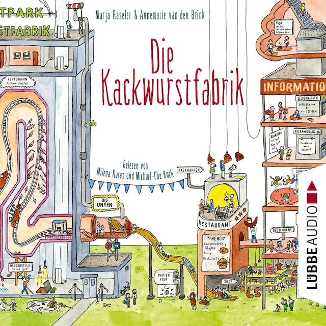 Portada de libro para Die Kackwurstfabrik (Ungekürzt)