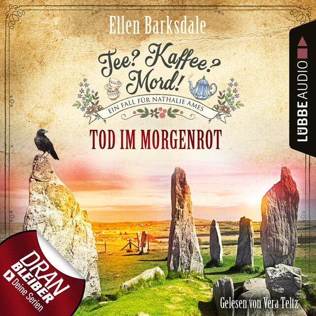 Book cover for Tod im Morgenrot - Nathalie Ames ermittelt - Tee? Kaffee? Mord!, Folge 25 (Ungekürzt)