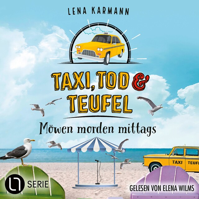 Book cover for Möwen morden mittags - Taxi, Tod und Teufel, Folge 12 (Ungekürzt)